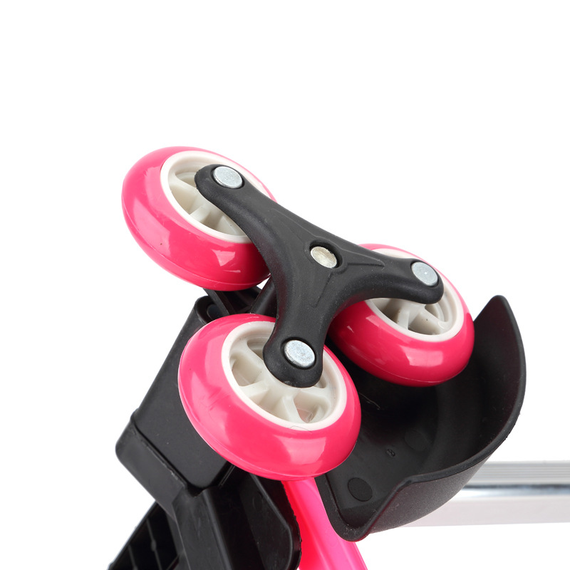 Mochila con ruedas para niños y niñas, estudiantes de primaria, para subir escaleras, con seis ruedas, almacenamiento y tipo de barra de tracción.