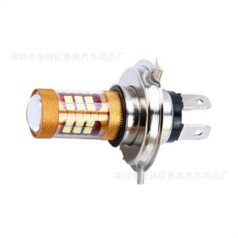 Автомобильная LED-фара, хит продаж, 28W, H4/H7, 3030, 28 LED, мощная передняя противотуманная фара