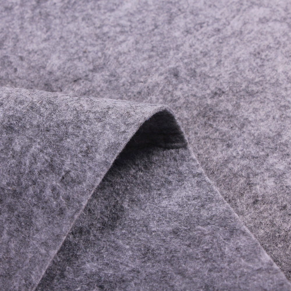 Exhibition roll carpet, thickened abrasion‑resistant, smoke gray and flame‑retardant red, widths up to 4 m
