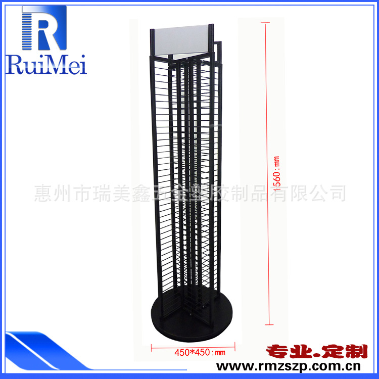 加工制作旋转手套展示架饰品袜子售卖货架网片挂钩展示架定制