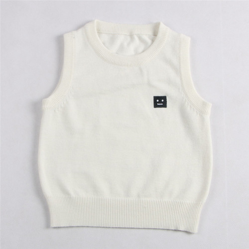 Children's Fall Apparel - Unisex Knit Cardigan with Rabbit Wool Core Yarn, British Style