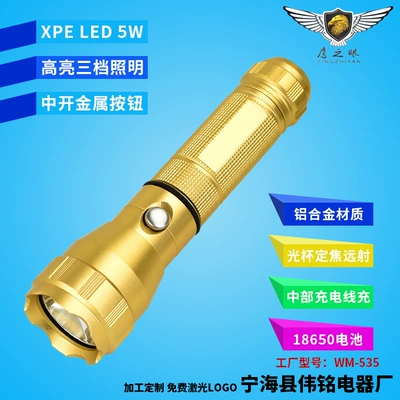 rechargeable mini flashlight long-range | UV fənərlər