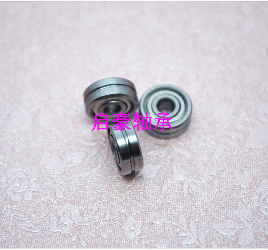 工厂直销623ZZ非标轴承 3*12*4外圈开槽轴承