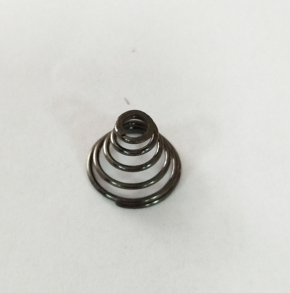 厂家供应多规格塔型压缩弹簧手电筒底座拉伸弹簧电池盒宝塔双扭簧