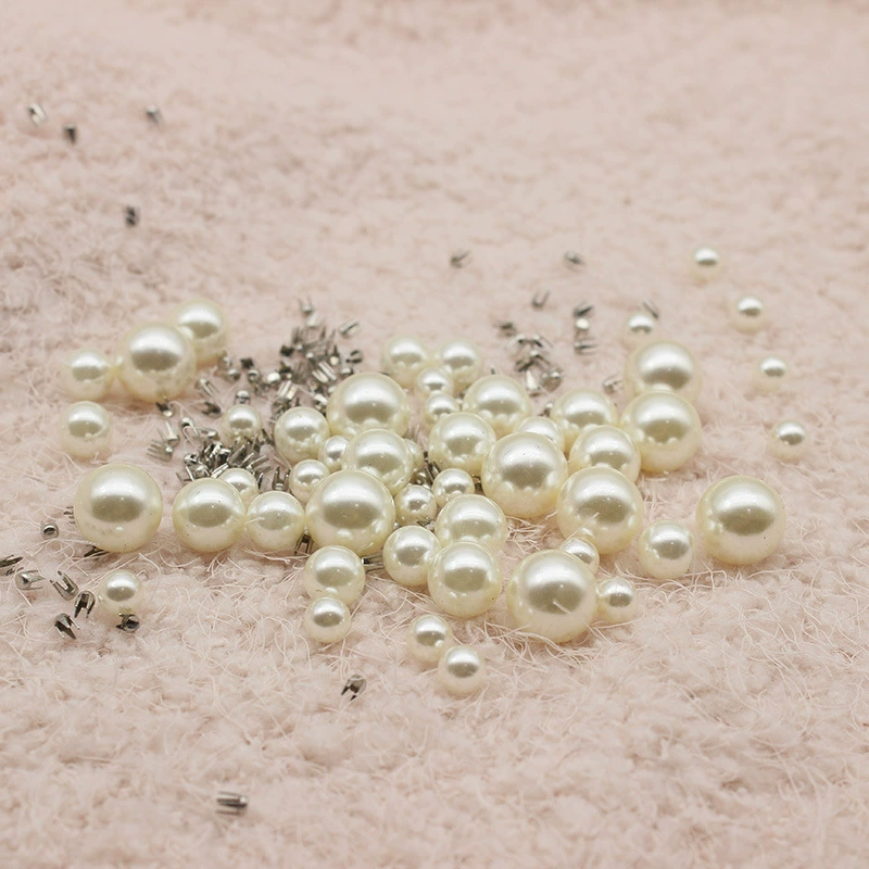 Заводская обувь ручной работы без отверстий с жемчугом и заклепками, джинсы, брюки, сумка, носки