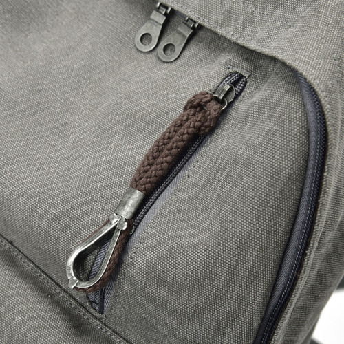 Fashion Trendy Backpack Casual Canvas Backpack Retro Travel Bag College Unisex Student School Bag 8016