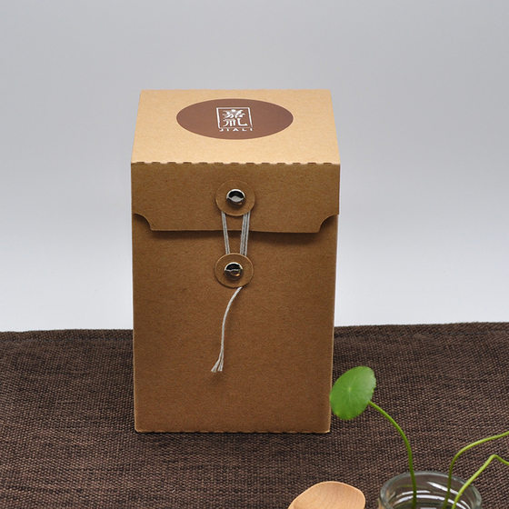 High-grade gift box Kraft paper box honey chili sauce paper box gift box tea mug box spot group purchase