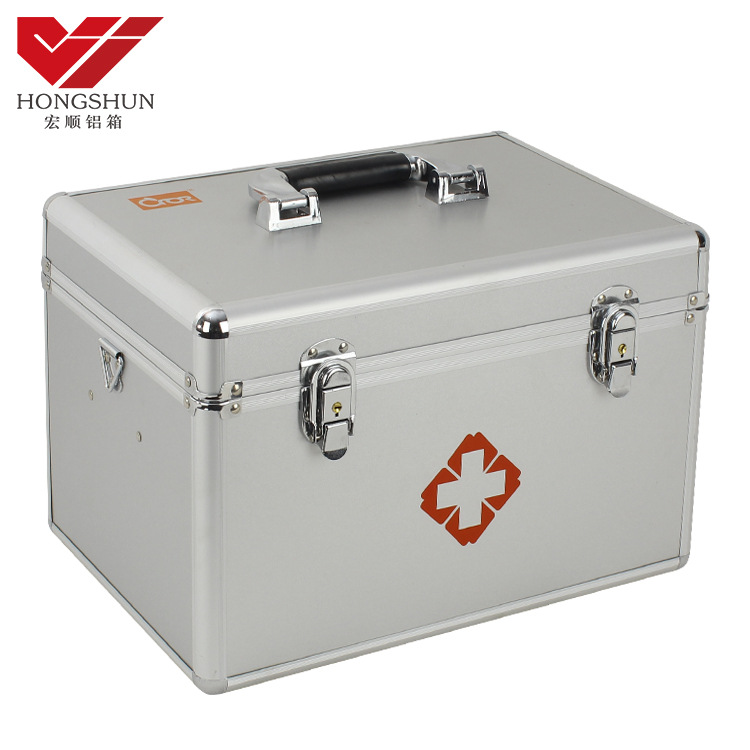 铝箱厂家出售家用急救箱户外医用箱、医药箱仪器箱加工 产地货源