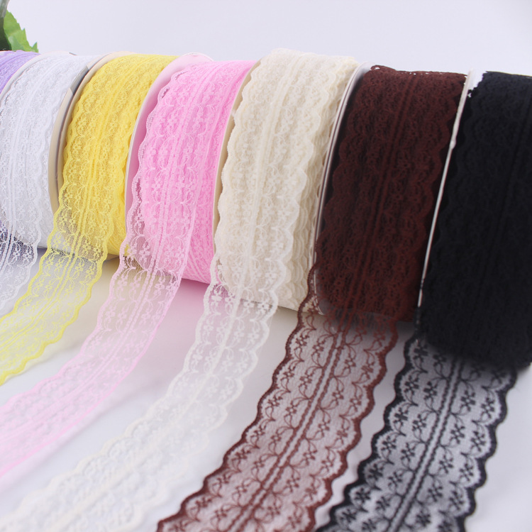 Coreano ramo cinta tela encaje cinta encaje regalo flor material de embalaje fábrica al por mayor