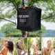 Outdoor camping supplies outdoor shower bag solar shower bag 40L water bag hand washing and face washing portable water bag