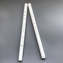 地摊货源厂家古玩玉器批发白色竖笛川白玉八孔玉笛乐器鲁山绿玉萧