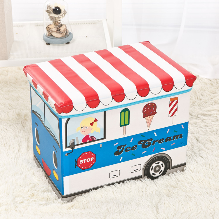 Sky Blue Ice Cream Car_Ordinary