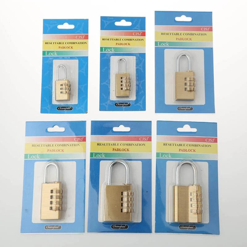 Advanced pure copper password lock lock lock gym lock solid all-copper luggage password hanging lock CH-04B