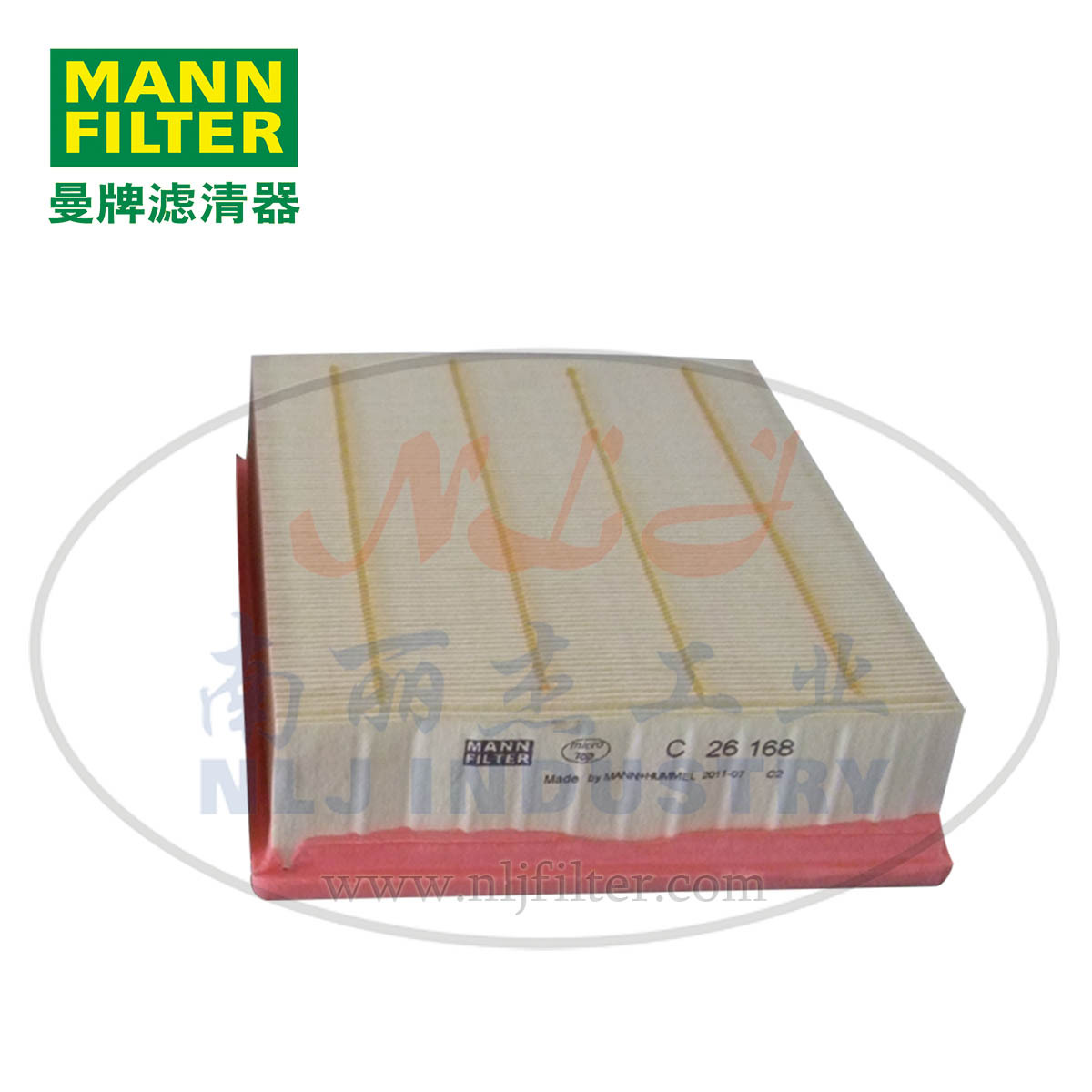 C26168空滤MANN-FILTER(曼牌滤清器)