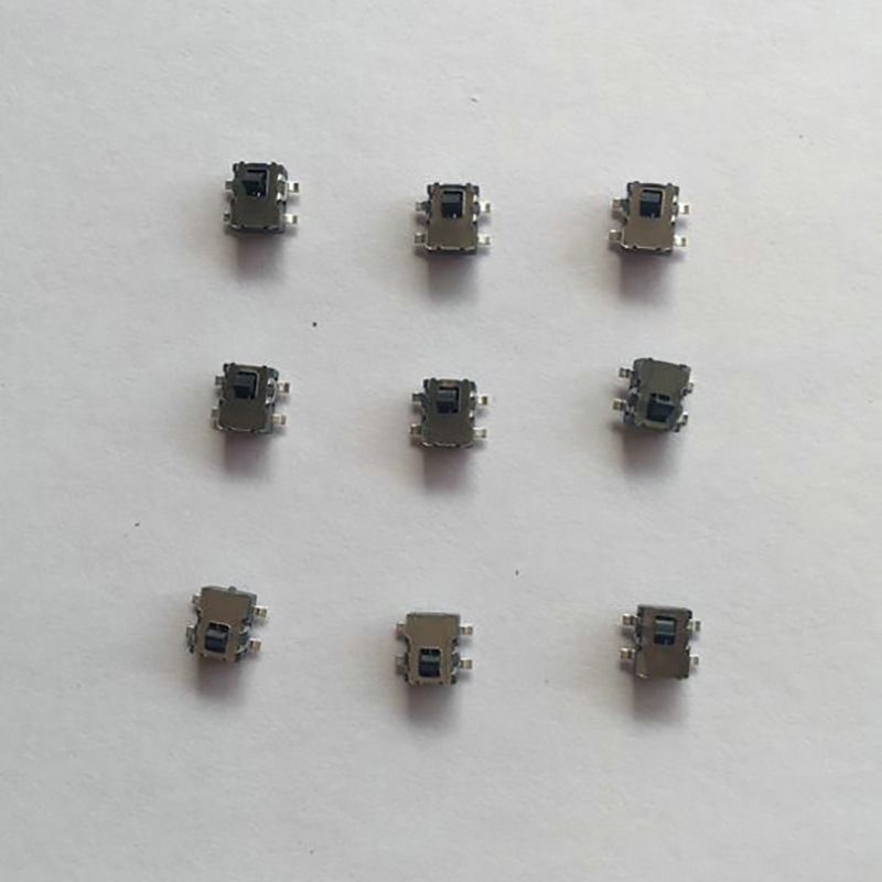 厂家供应 贴片4脚电子微动开关  微动开关限位复位微动