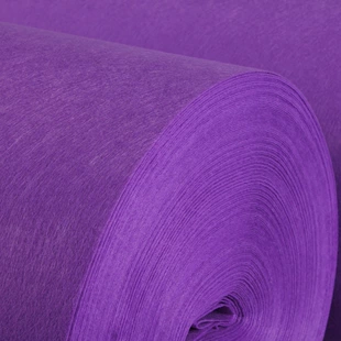 Purple disposable carpet