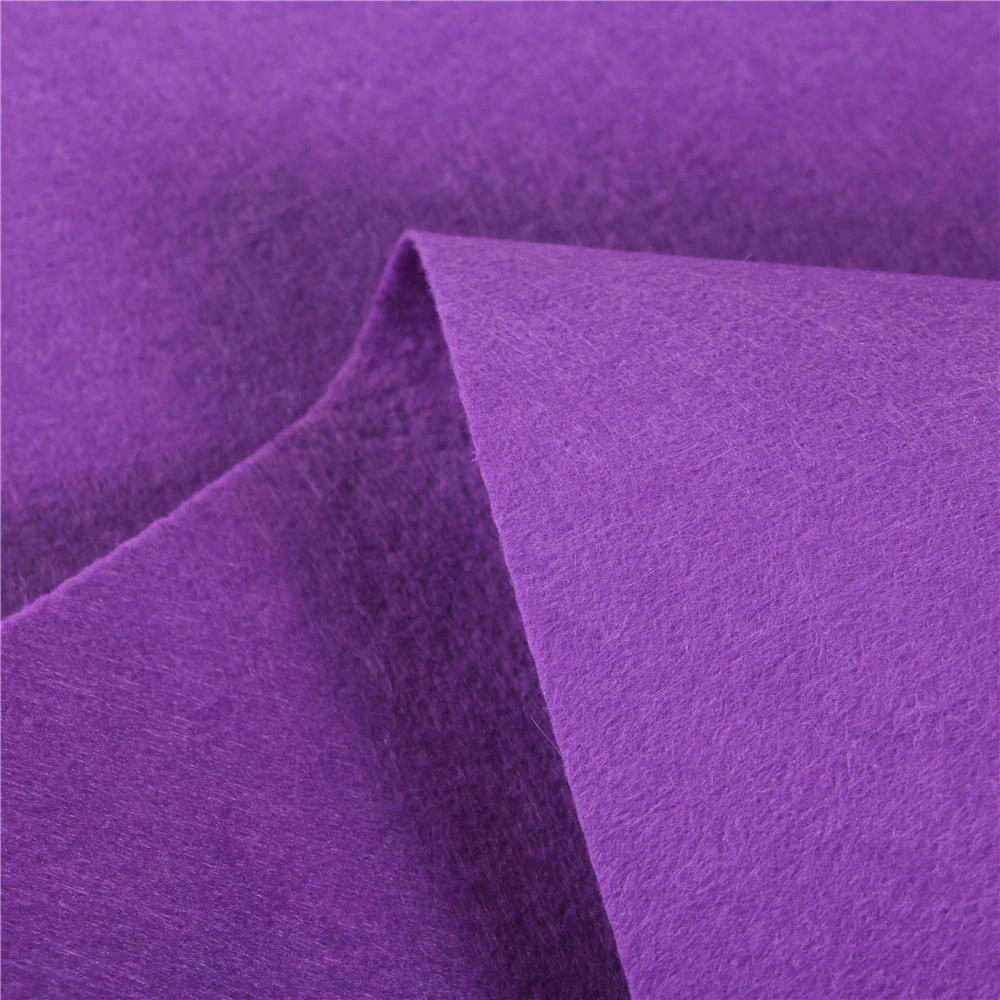 Purple disposable carpet