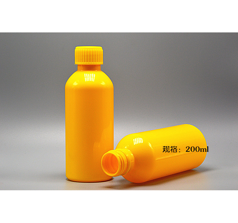 200ml圆形液体瓶 PET口服液糖浆瓶 清洗液塑料瓶厂家直销专业定