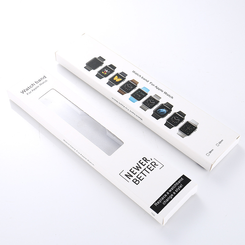 适用iwatch表带包装盒苹果手表带包装盒Apple watch表带包装工厂