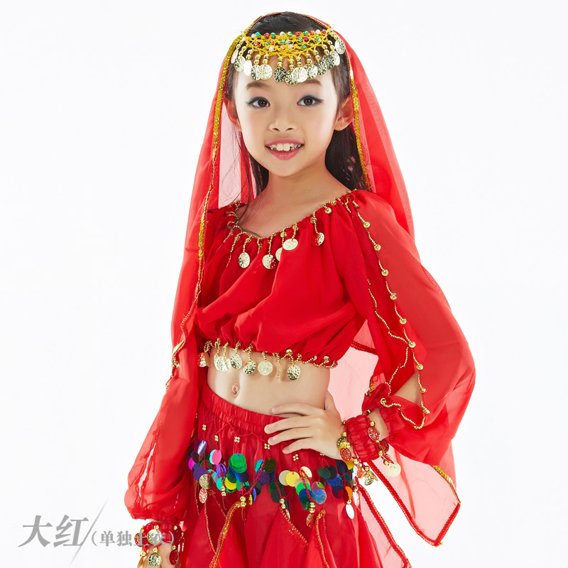 빨간 어린이 랜턴 긴 소매]