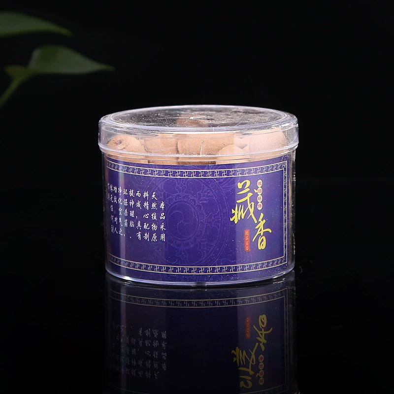 Aromatic Incense Capsules, 40 pcs Tin, Assorted Scents (sandalwood, lavender, jasmine)