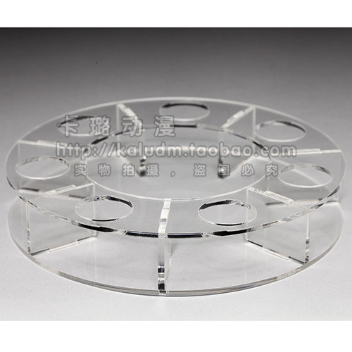 Fabricante acrílico 3.5/4.2cm Dragon Ball bola de cristal soporte figura Shenlong modelo juguete con caja de exhibición de luz