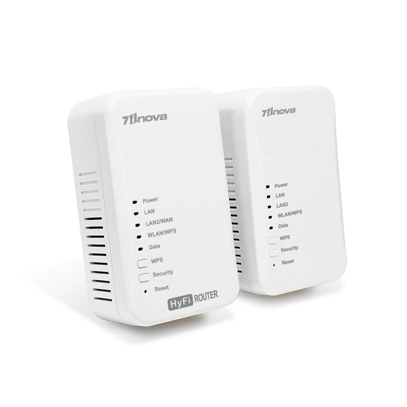 7inova · набор электрокабеля с передачей по силовой линии и беспроводным Hyfi, Ethernet-адаптер 500 м + 300 м