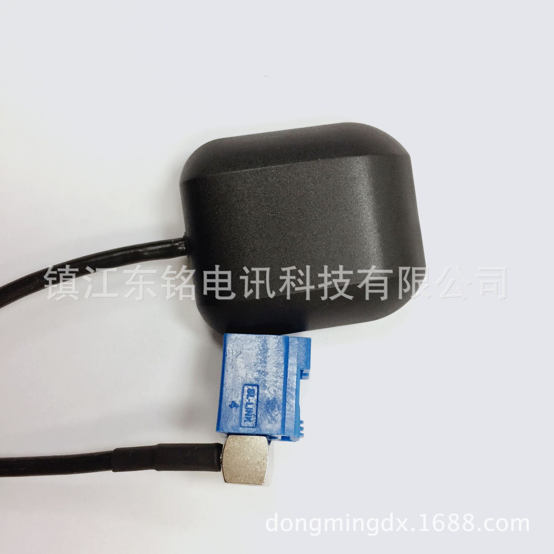 天线系列GPS车载导航天线GPS北斗二合一SMB fakra c型弯头 3米长