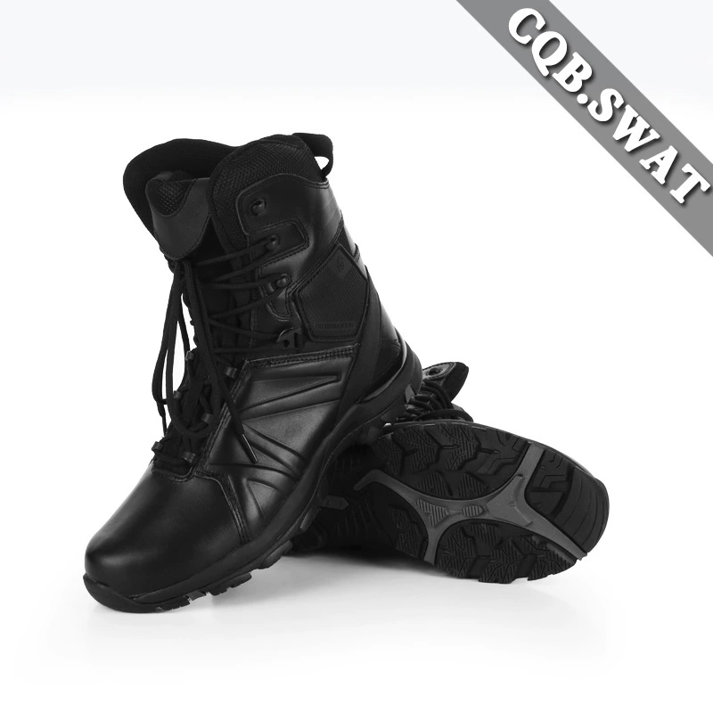 Cqb, shock-absorbing high tactics breathable boots