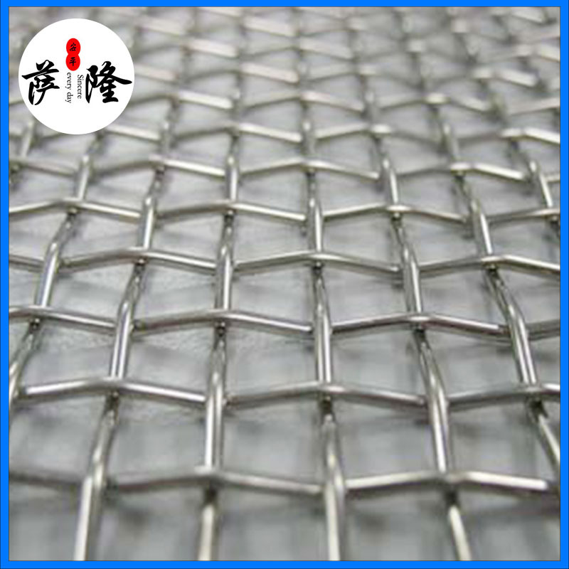 筛网厂家编织钢丝铁丝筛网不锈钢黑锰钢丝网东莞机械设备矿筛防护