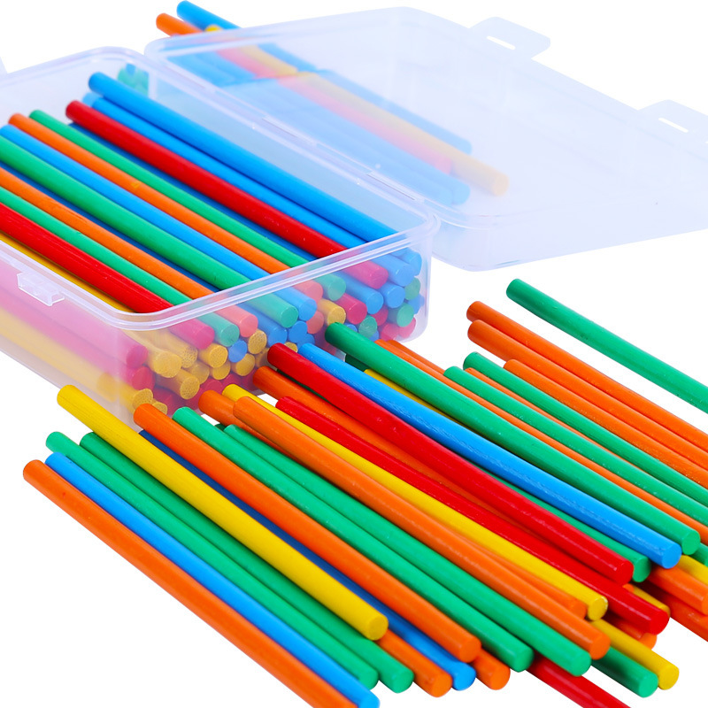 Kindergarten Wooden Number Stick Children's Montessori Teaching First Grade Primary School Students Teaching Toys Math Operation Counting Stick