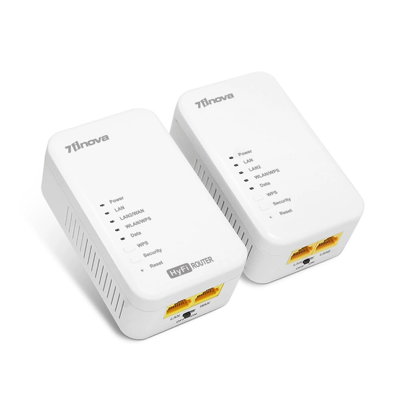 7inova · набор электрокабеля с передачей по силовой линии и беспроводным Hyfi, Ethernet-адаптер 500 м + 300 м