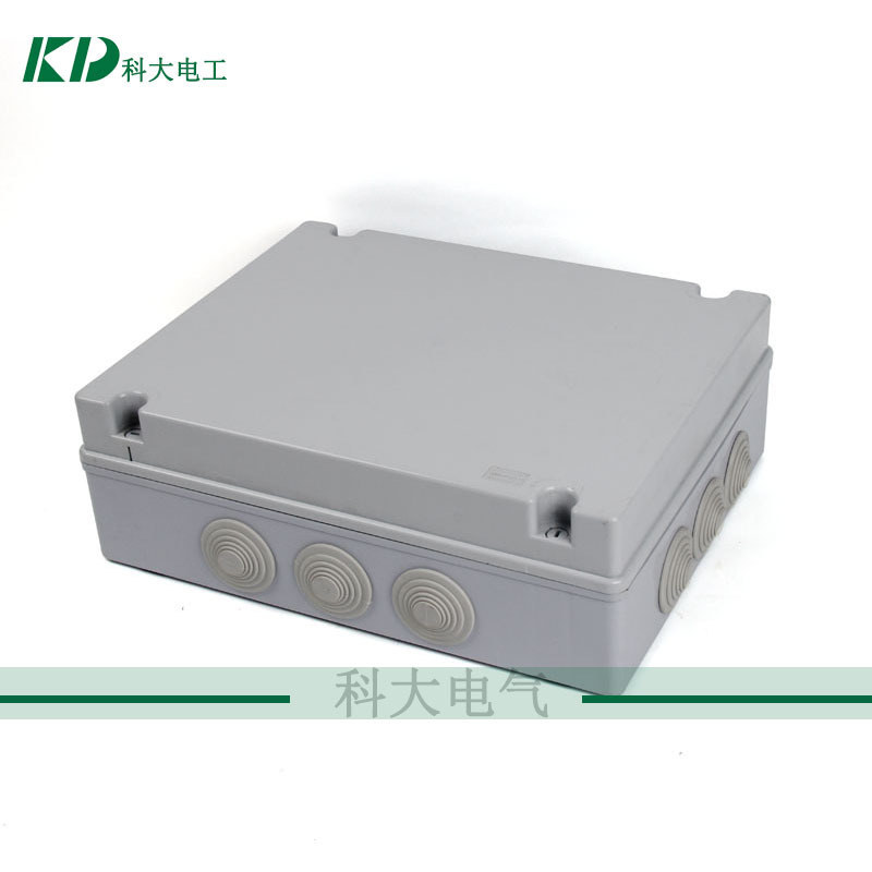380*300*120mm large plastic junction box with reserved hole rubber head junction box monitoring junction box