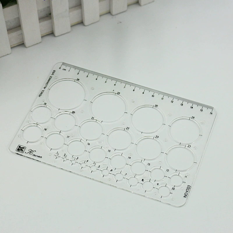 Шаблон строительства Круглый шаблон Шаблон карты Куан Многофункциональная Мебель большой круглый эллиптический электрик студент живопись Шаблон