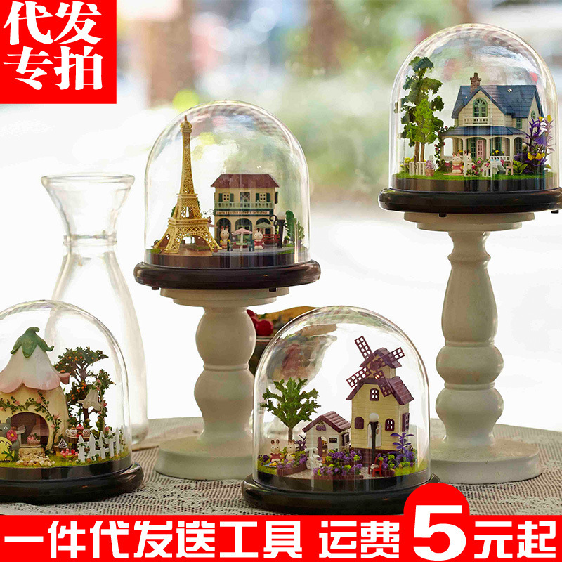 Zhiqu House diy Cabin Hand Assembled to Travel Around the World Series House Model Gifts for Girls