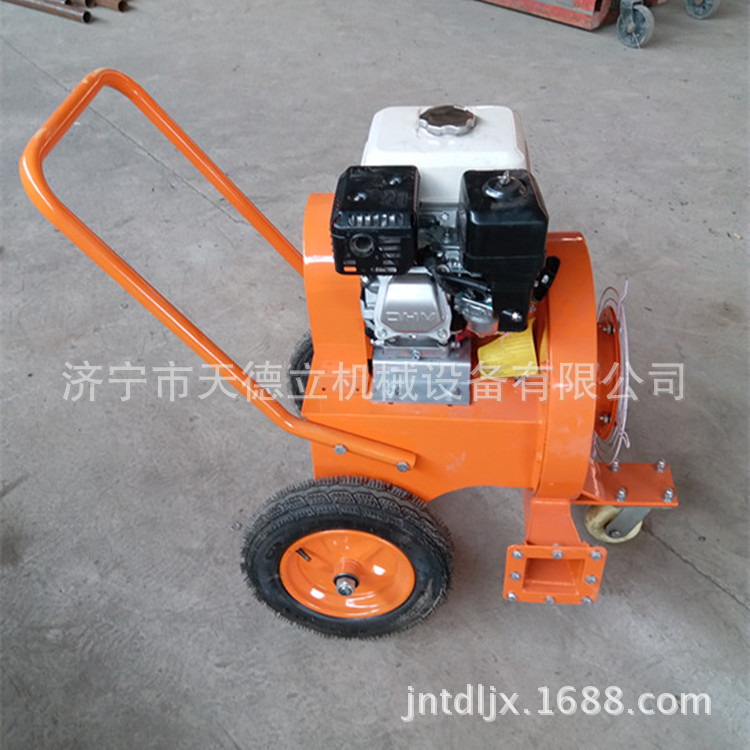 手推式路面吹风机 200型汽油路面吹风大型广场庭院绿地落叶吹扫机