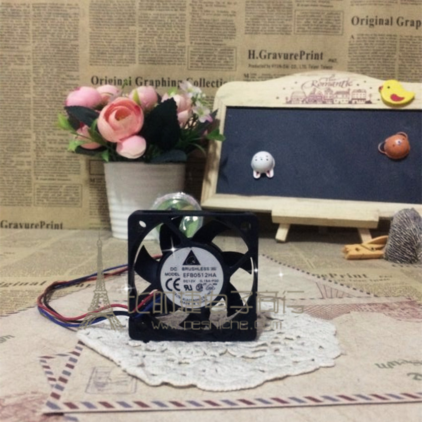 正品台达 EFB0512HA 5010 12V 0.15A 5CM/厘米 测速风扇 CPU风扇