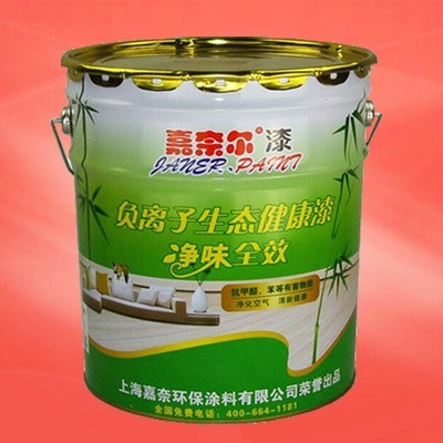 嘉奈尔负离子生态健康漆 净味全效内墙漆 承接江浙沪内墙粉涂工程