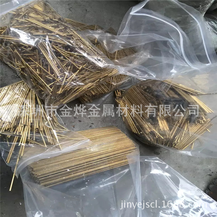 H65精密高精黄铜管 切割黄铜管 6*0.5 8*0.5 10*9mm薄壁黄铜管