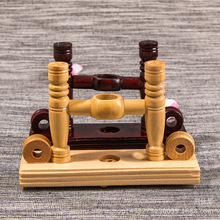 厂家批发 宫扇扇架 扇托 扇座 木制扇架 扇子架 2色可选