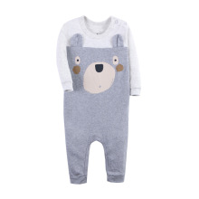 厂家断码清仓男女婴儿动物造型连体衣长袖平脚爬服哈衣一件代发