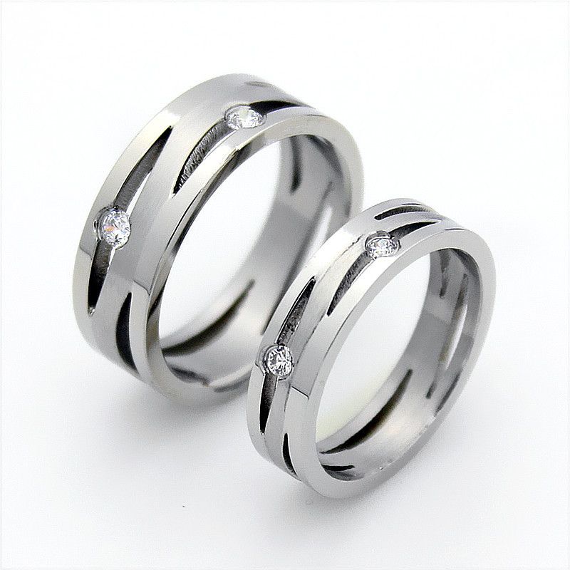 Fashionable platinum accessory stainless steel for men and women