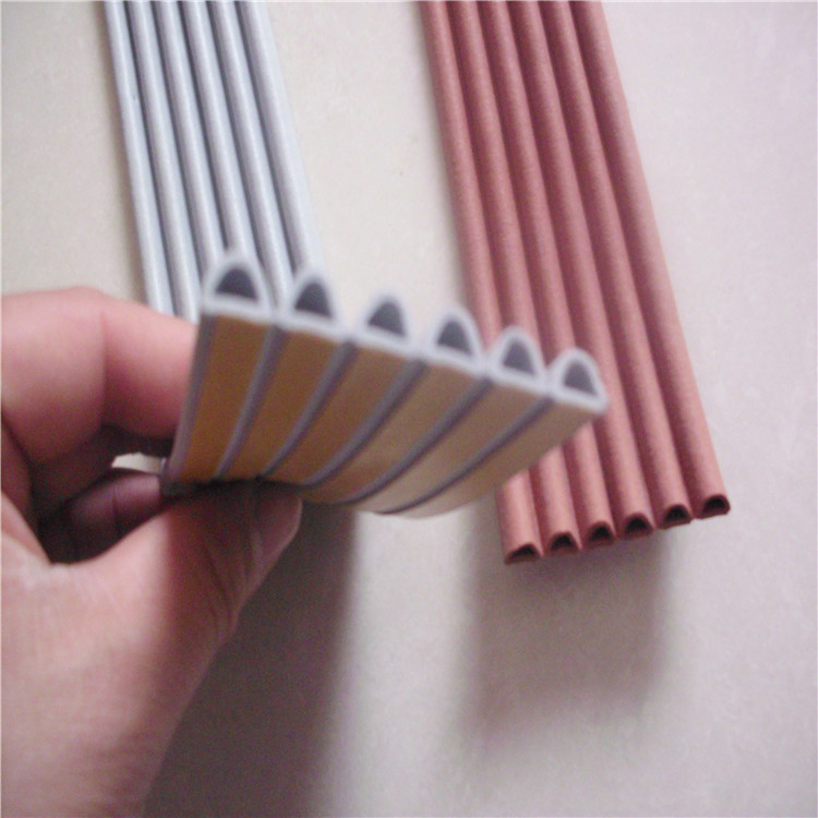 Ｄ型自粘密封条9*6毫米 自粘型门窗密封条门窗防撞条防尘条