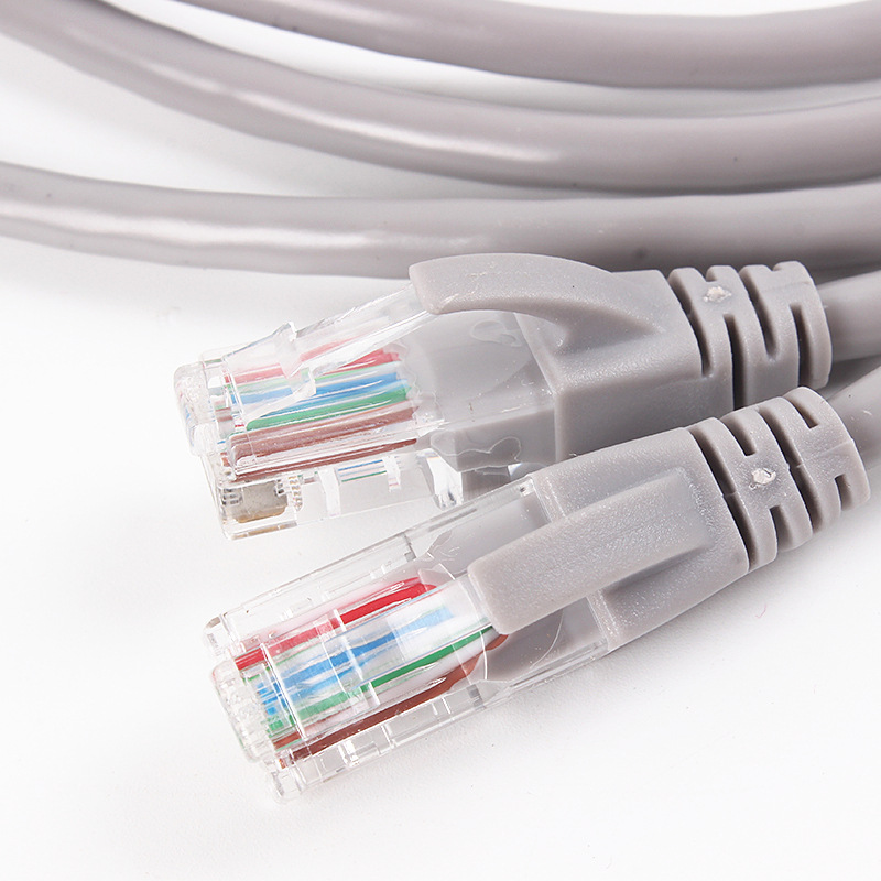 3米成品网络跳线 8P8C超五类纯铜RJ45电脑宽带机柜网线跳线