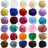 5.5 cm color diced cloth art handmade stereo rose buds wholesale DIY jewelry shoe hat accessories spot hot sale