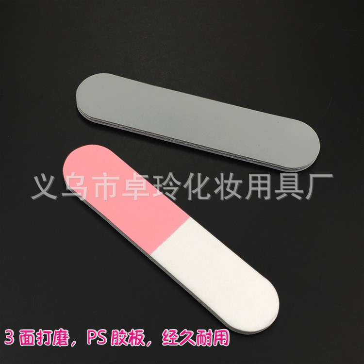 Tira de pulido de 3 lados directa de fábrica mini Archivo de pulido Super tira de pulido esmalte de uñas tira de pulido especial