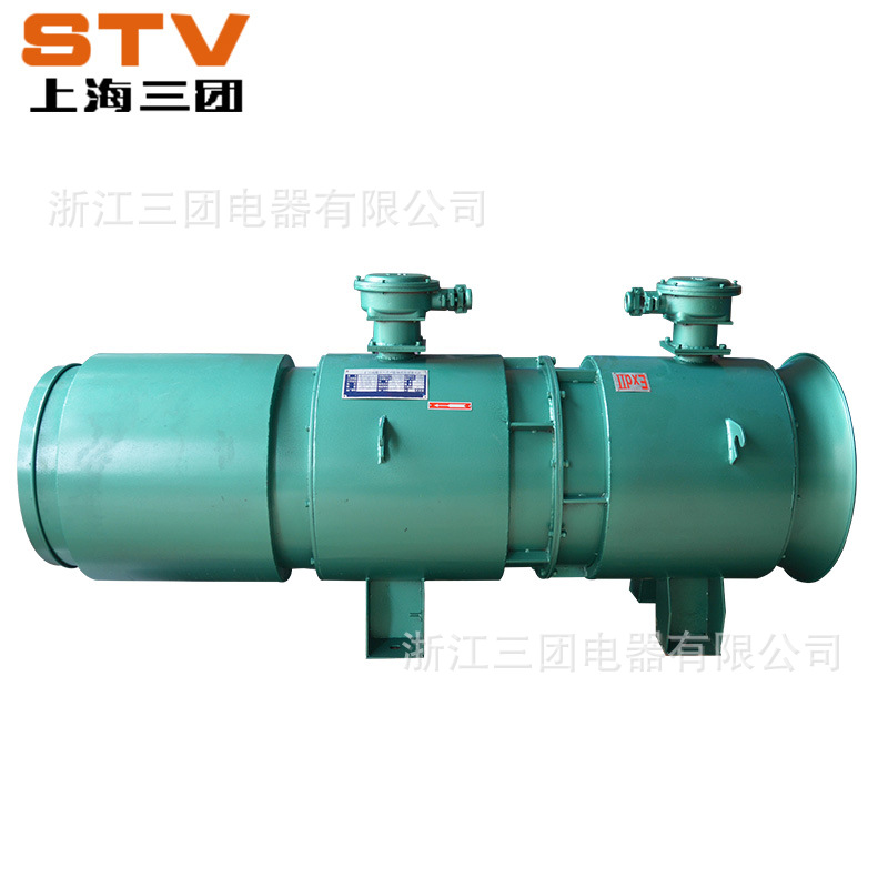 局部通风机FBD-6/2*11KW隔爆对旋轴流式局部、矿用对旋局部通风机