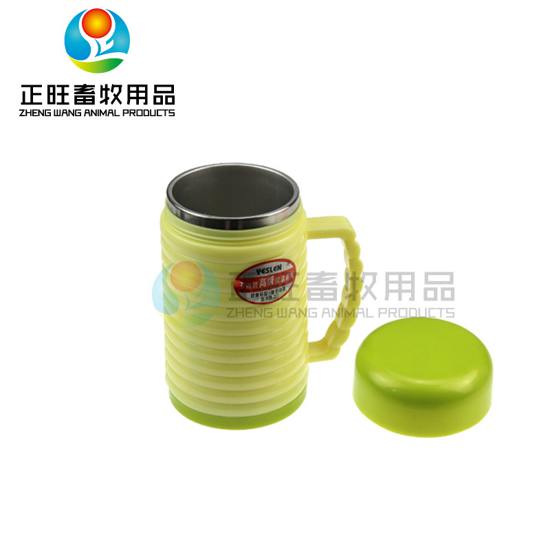 Taza de recolección de esperma de aislamiento térmico para cerdo engrosado para inseminación artificial de granja de cría de animales y equipos de cría de cerdos