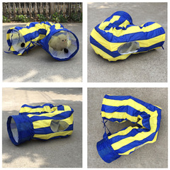 130CM Pet Tunnel, Cat Tunnel, Rolling Dragon, Adult and Kitten Running Play Pet Cat Toys