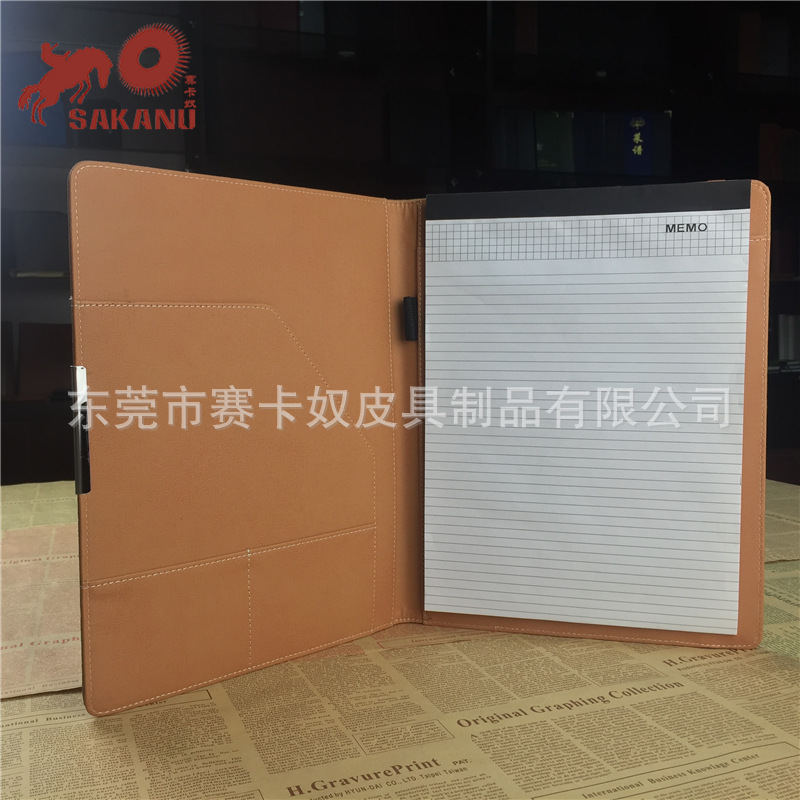 实价生产加工PUA4文件夹 商务仿皮文件夹 做工精致 服务周到 交期